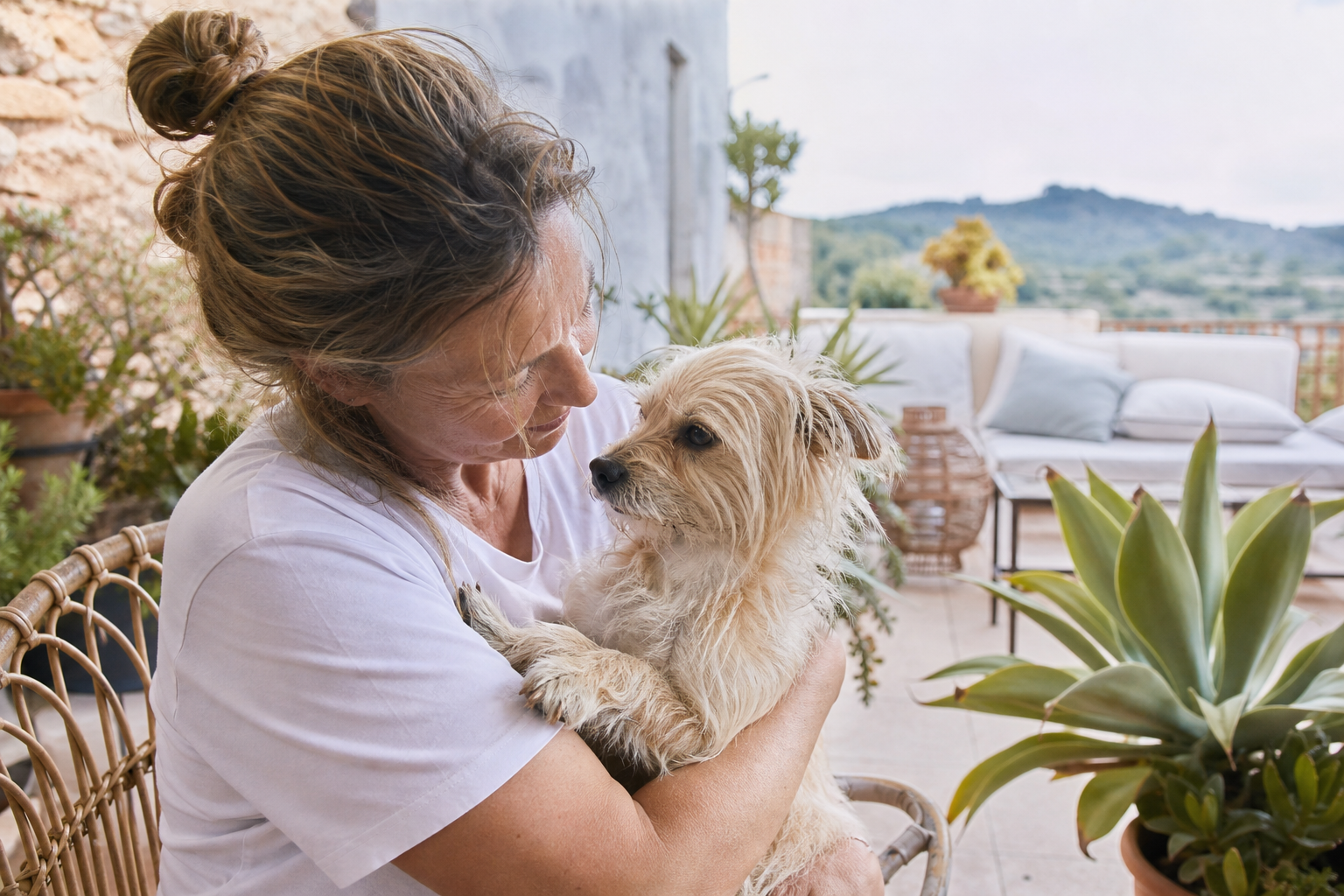 Pflegestelle auf Mallorca – ein geretteter Hund in liebevoller Obhut