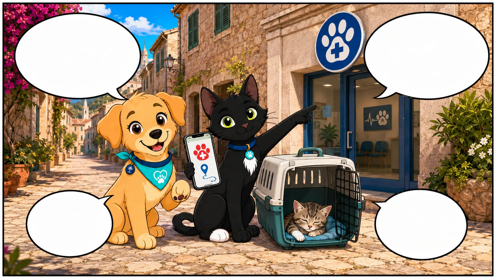 Sammy and Kira show an overview of vets, shelters, animal welfare groups and emergency help on Mallorca.